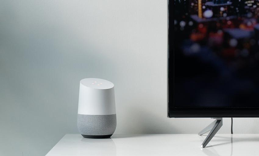 asistente virtual en una casa